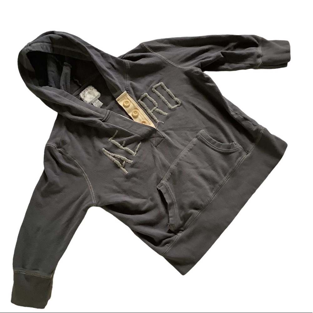 Juniors Aeropostale Hoodie Grey Pockets FREE WITH BUNDLE OF 2 items or more